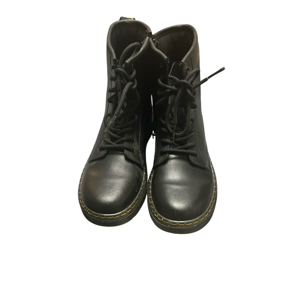 Dr Doc Martens Air Wair Combat Boots Size 4 US M, 5 US L, ZAVALA J With Zippers